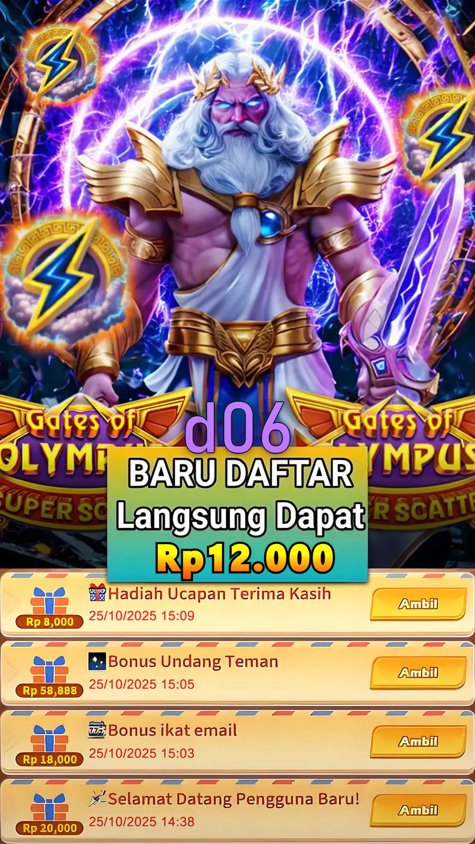 d06 Tangkapan Layar Resmi APK